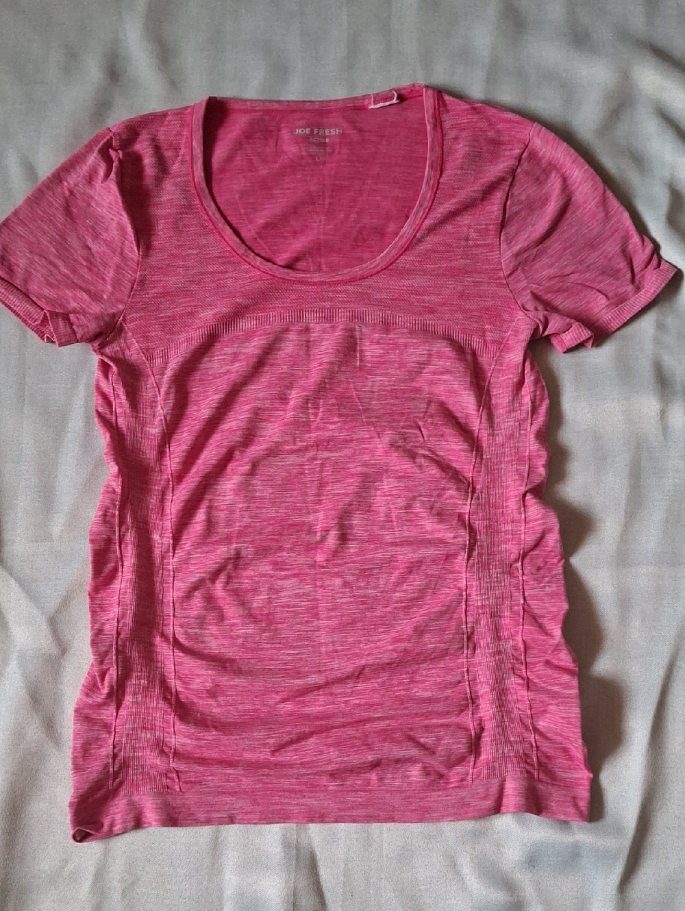 Joe Fresh Active Short Sleeve Workout Top